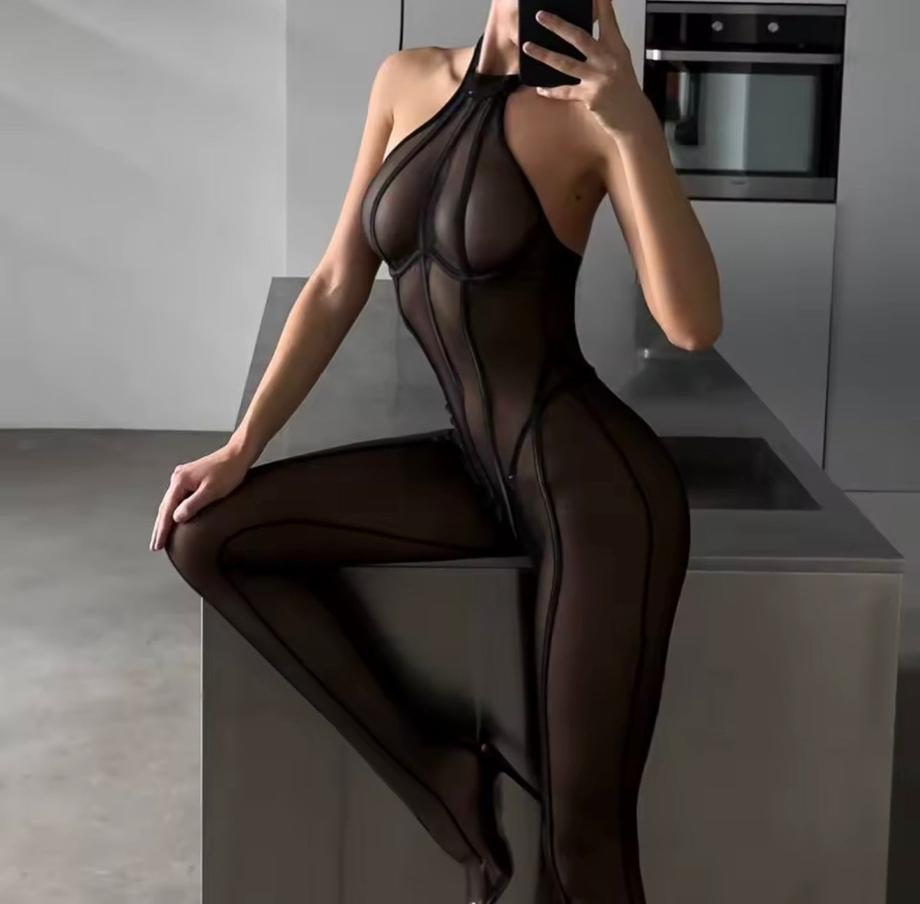 Vesuvio Noir Jumpsuit